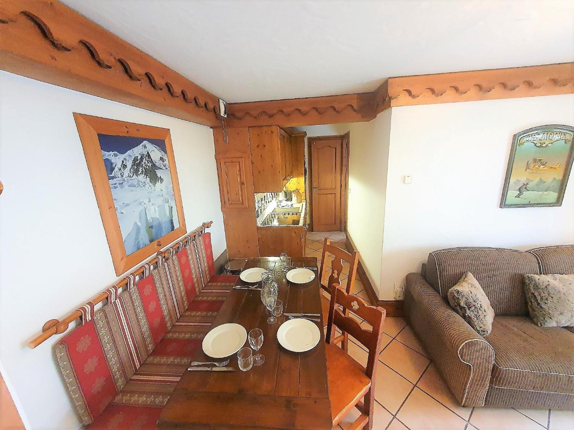 La Ginabelle Vue Montblanc 4 Personnes Apartment Chamonix Ngoại thất bức ảnh
