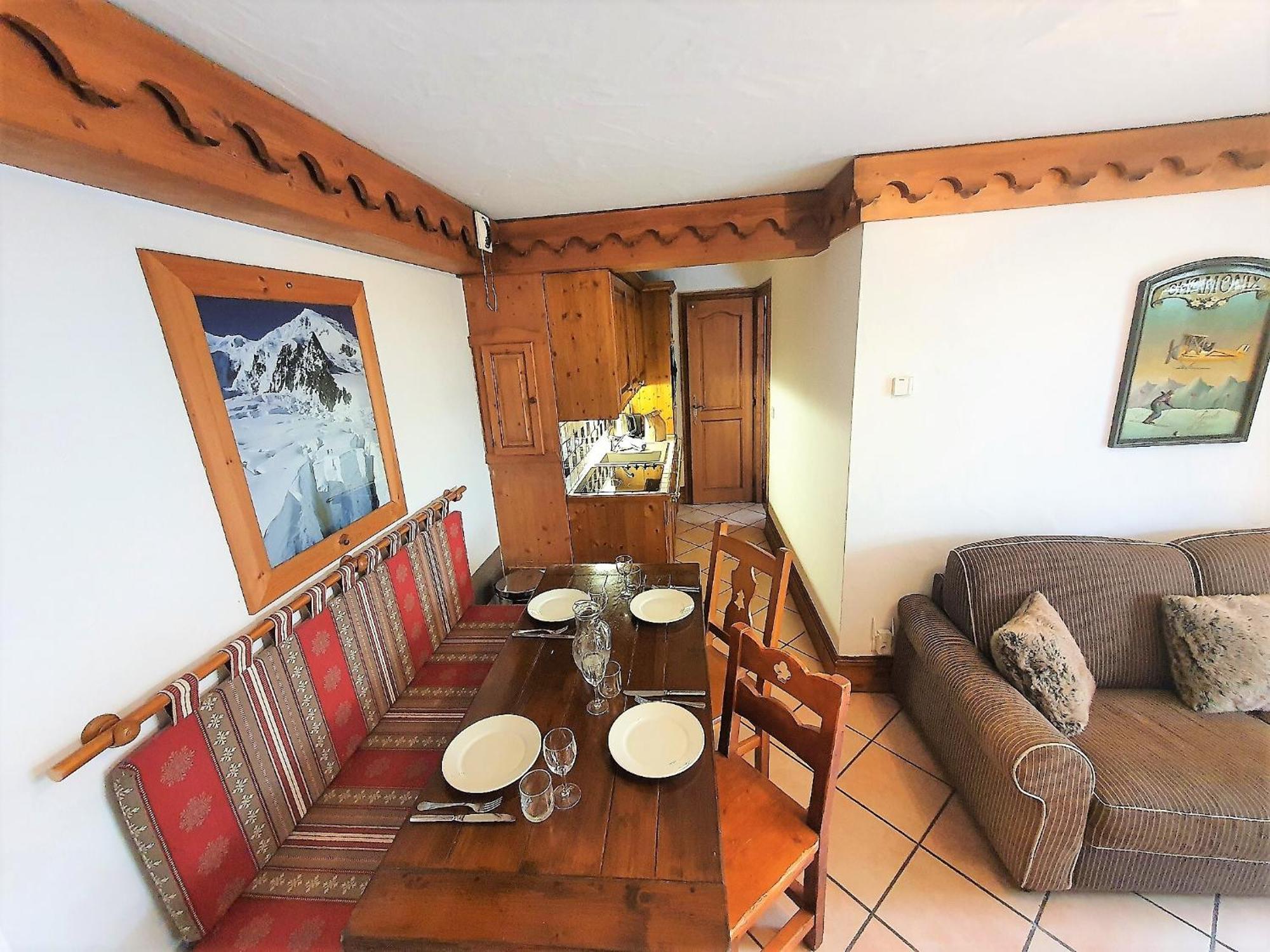 La Ginabelle Vue Montblanc 4 Personnes Apartment Chamonix Ngoại thất bức ảnh